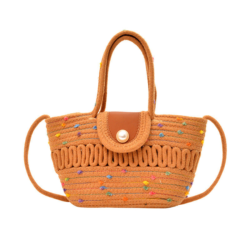 WoCharming Woven Mini Tote Bag Stornfield