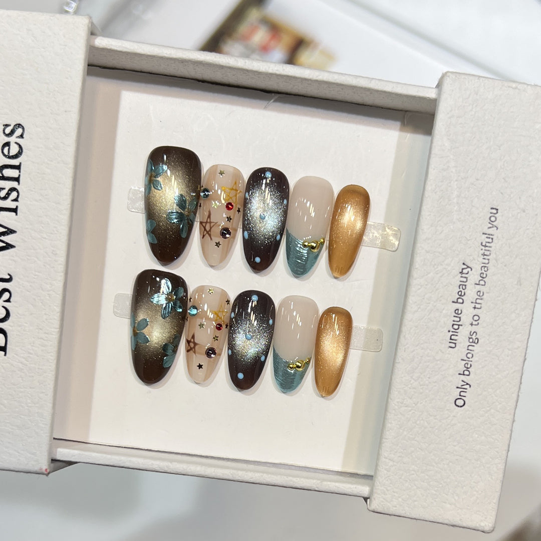 Artistic Press-On Nails Stornfield