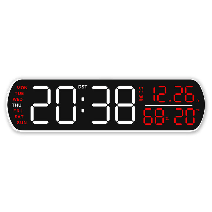Digital wall clock with temperature and hygrometer display Stornfield