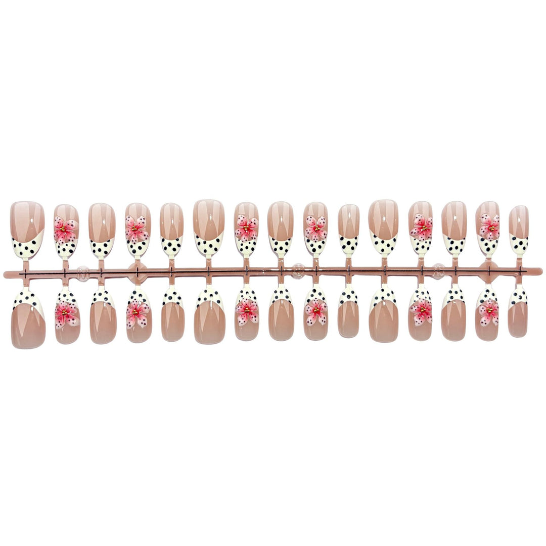 Decorative Press-On Nail Design Set