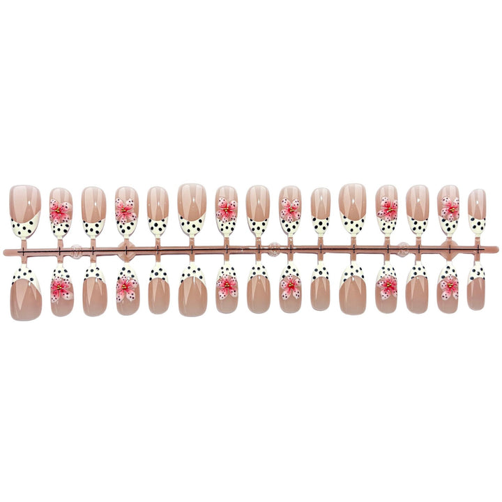 Decorative Press-On Nail Design Set
