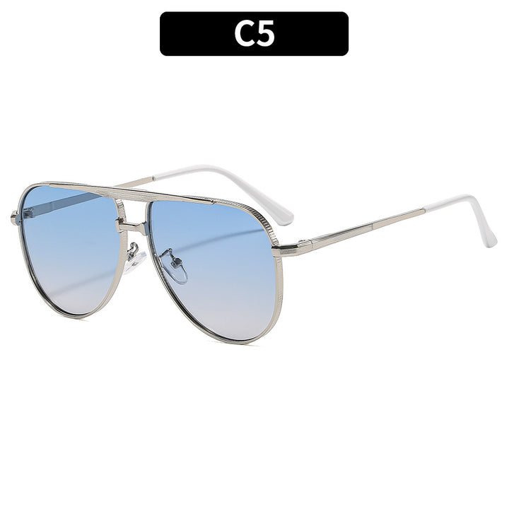 Ladies fashion aviator sunglasses with elegant metal frame and UV400 protection Stornfield
