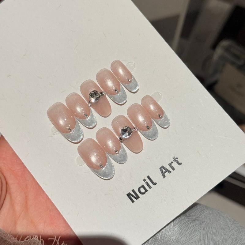 Handmade Decorative Press-On Nail Set