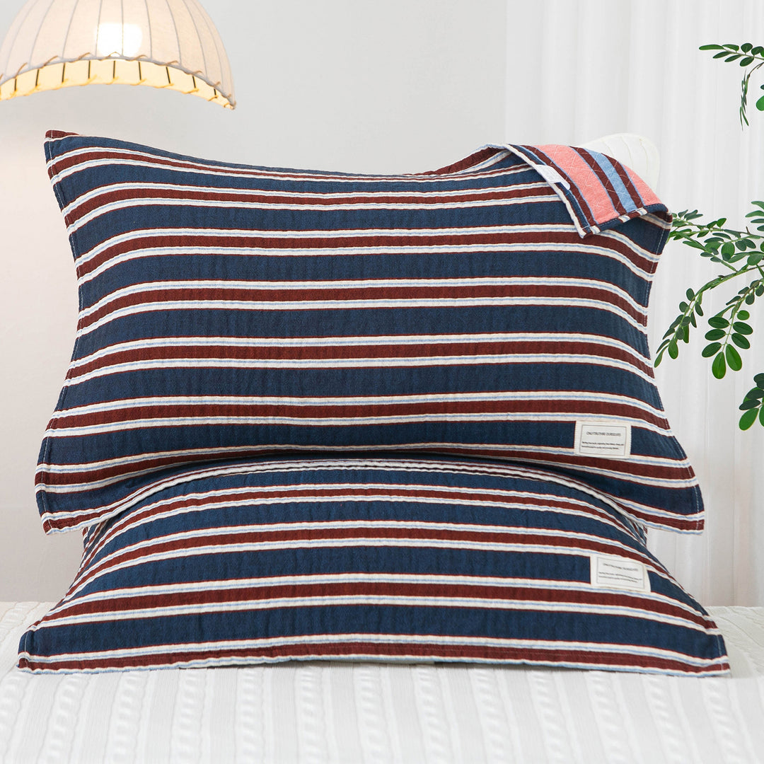 Ladies pillowcases with modern stripe pattern Stornfield