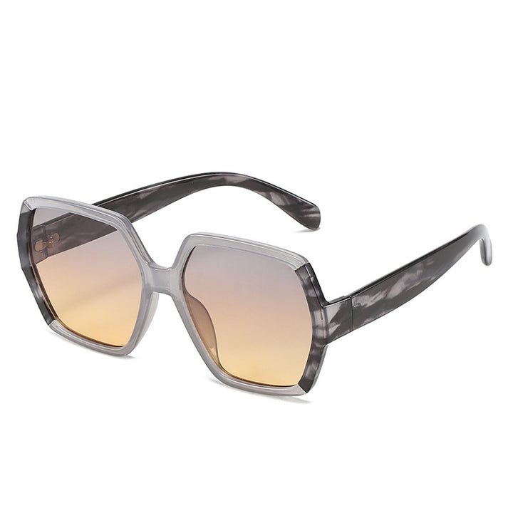 Women's stylish oversized sunglasses with elegant square frame Stornfield