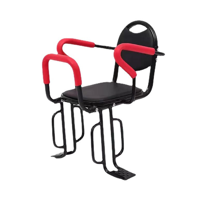 toddler safety bike seat with adjustable five-point harness padded armrests and footrests Stornfield