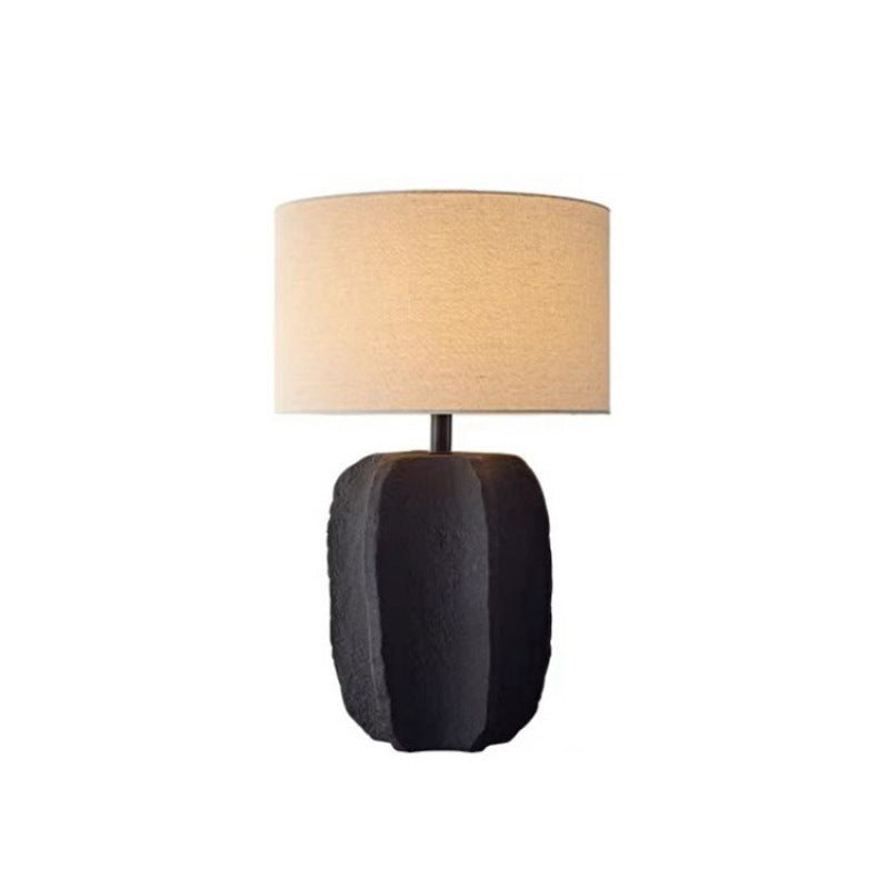 Sculptural Stone Table Lamp
