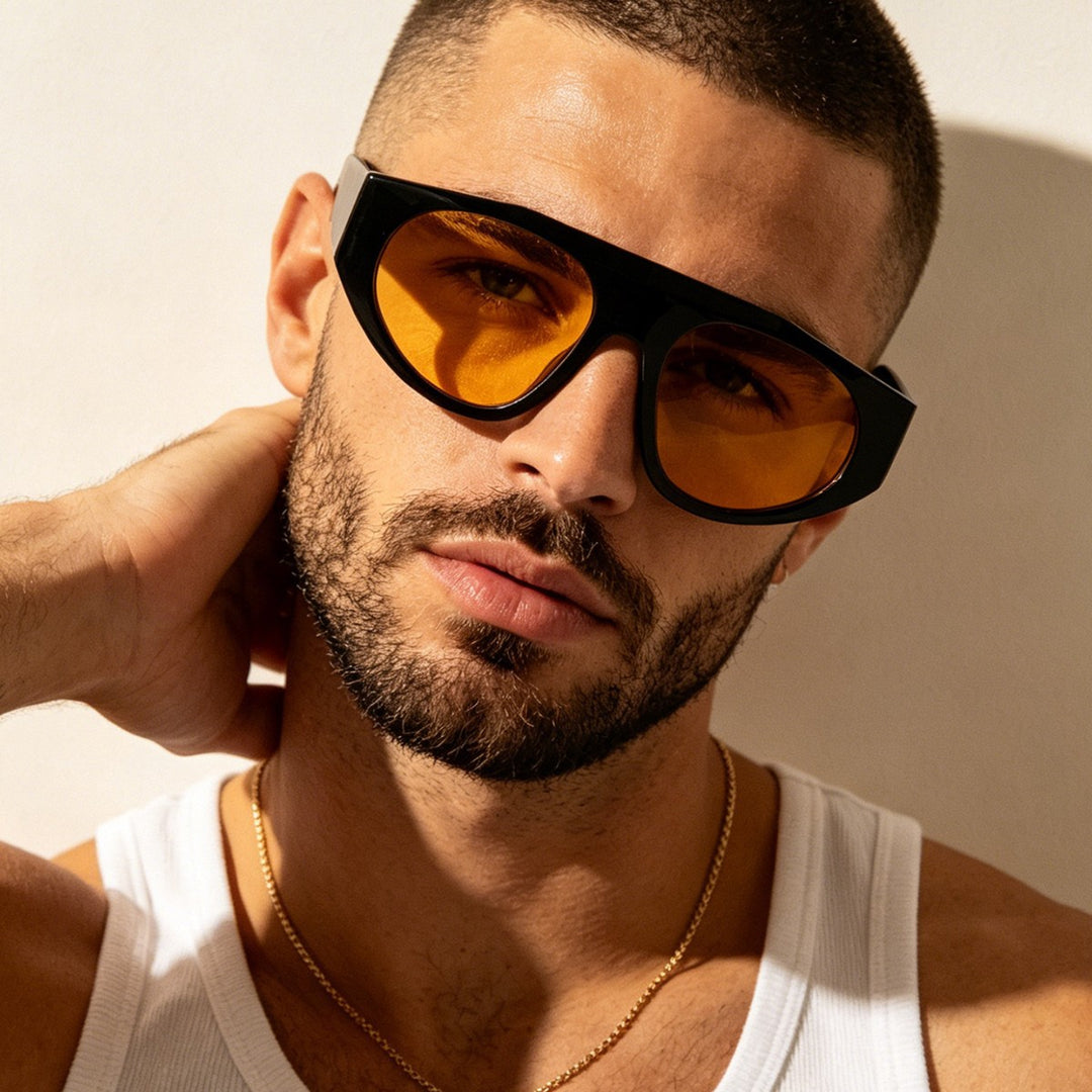 Women's designer sunglasses with unique frame and high-quality lenses Stornfield