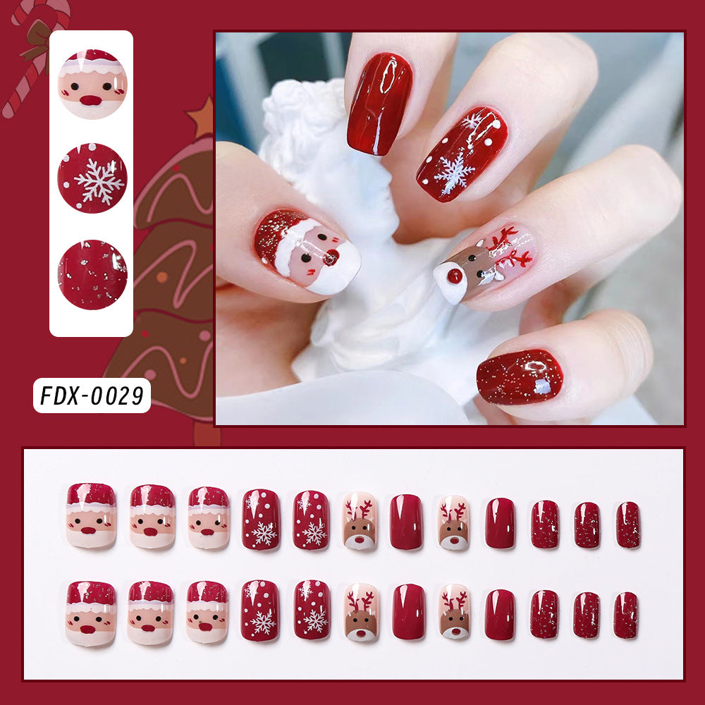 Artistic Press-On Nail Set Stornfield