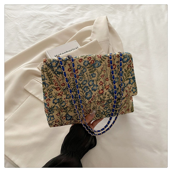 Elegant Floral Embellished Handbag Stornfield