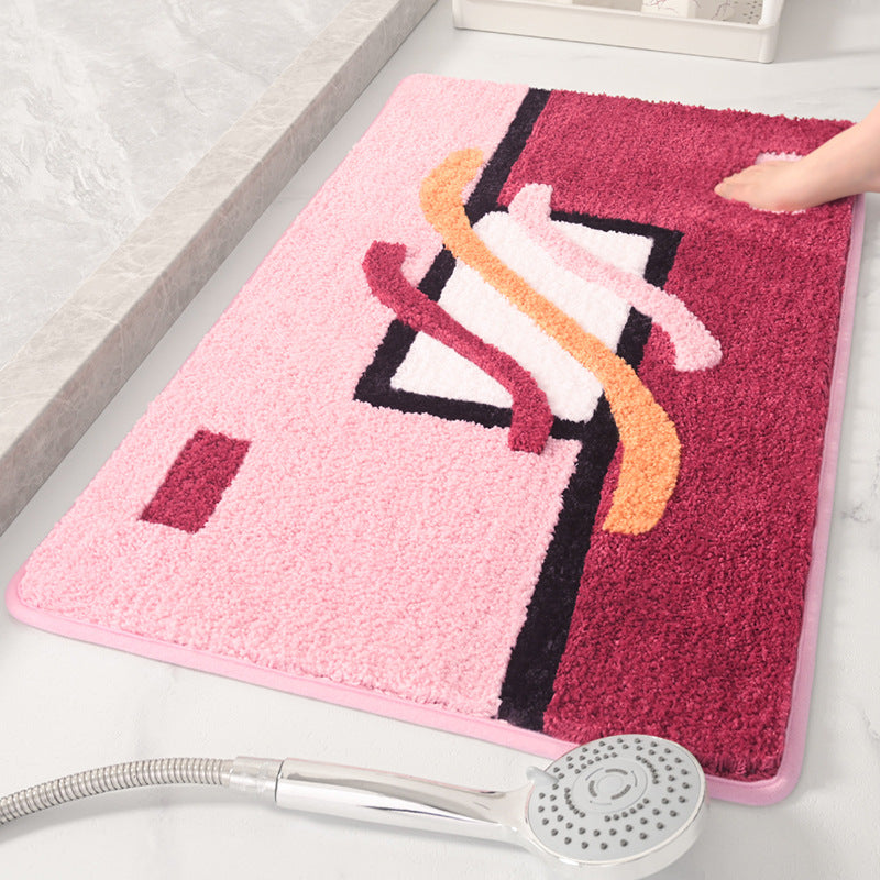 Abstract Design Bath Rug