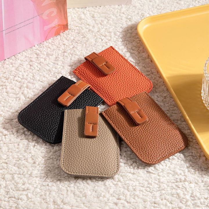 Minimalist RFID-Blocking Leather Card Holder Stornfield