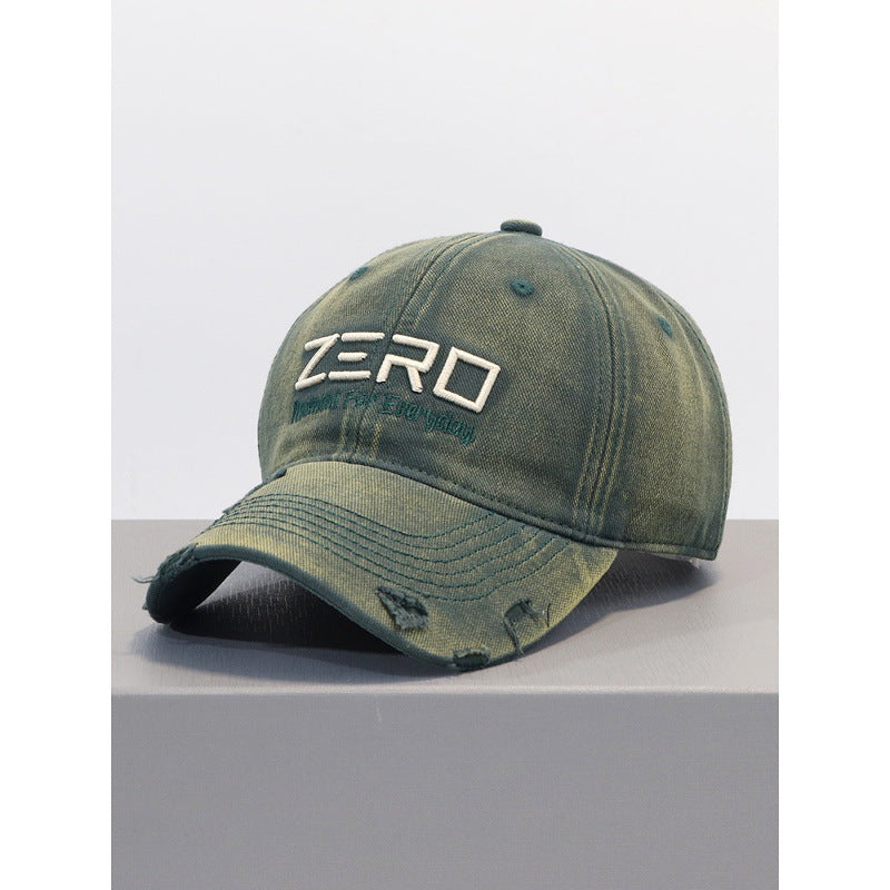 Men's Distressed Cotton Baseball Cap Stornfield 1784270076