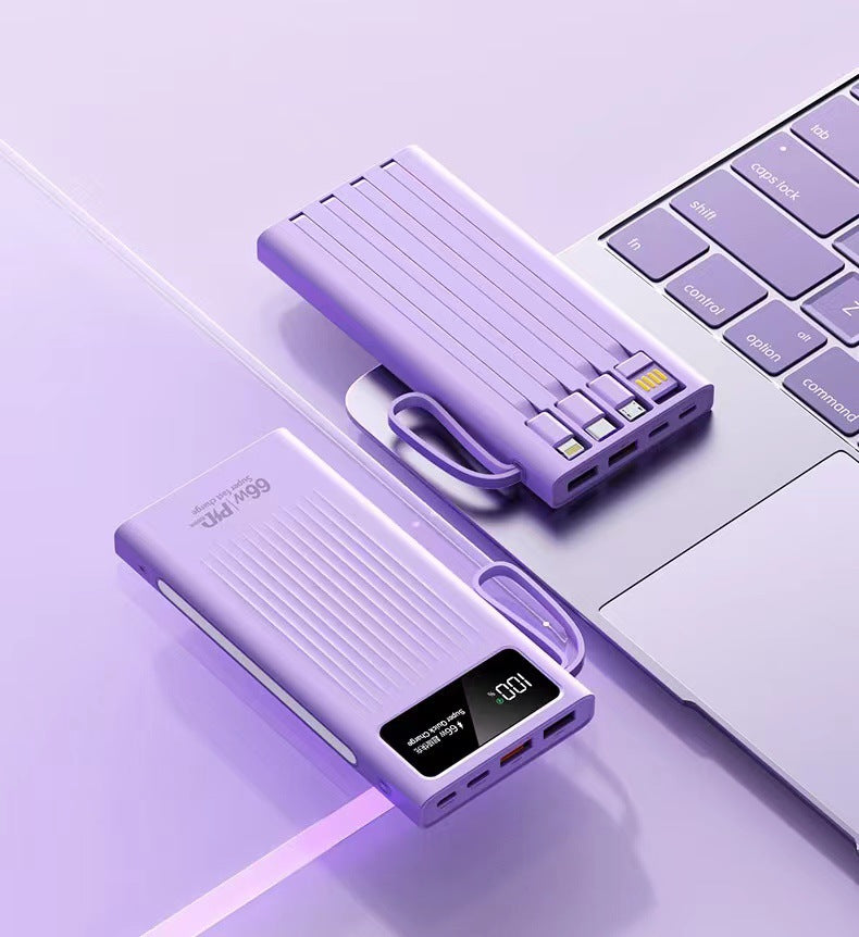 Portable power bank with LCD display and fast charging function Stornfield