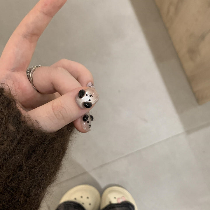 Creative Art Nails In Panda Design Stornfield
