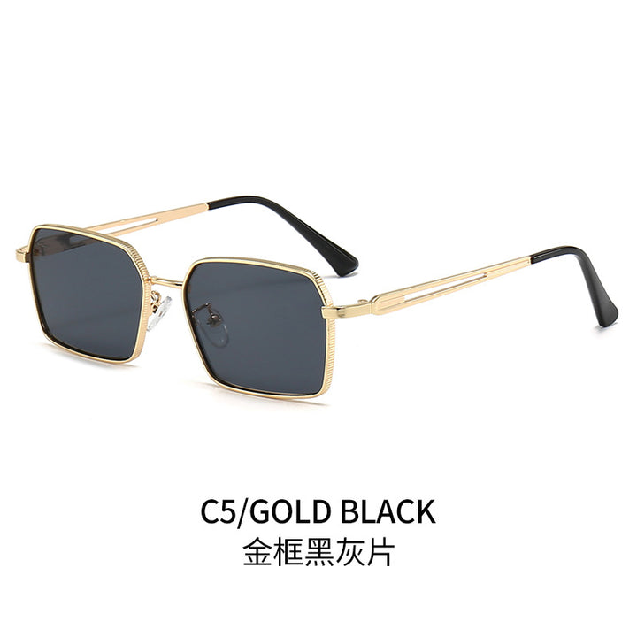 Women’s square sunglasses with minimalist metal accents Stornfield