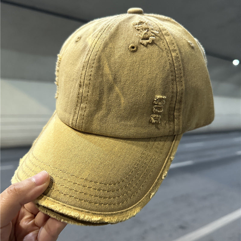 Women's Distressed Denim Baseball Cap Stornfield 1784084028