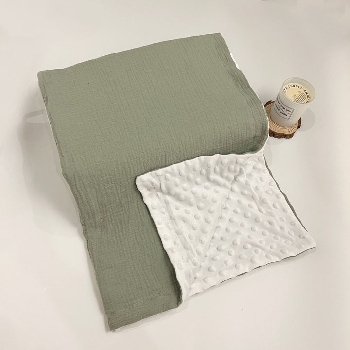 Plush Quilted Double-Sided Baby Blanket Stornfield