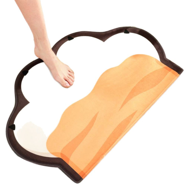Playful Animal Design Bath Mat
