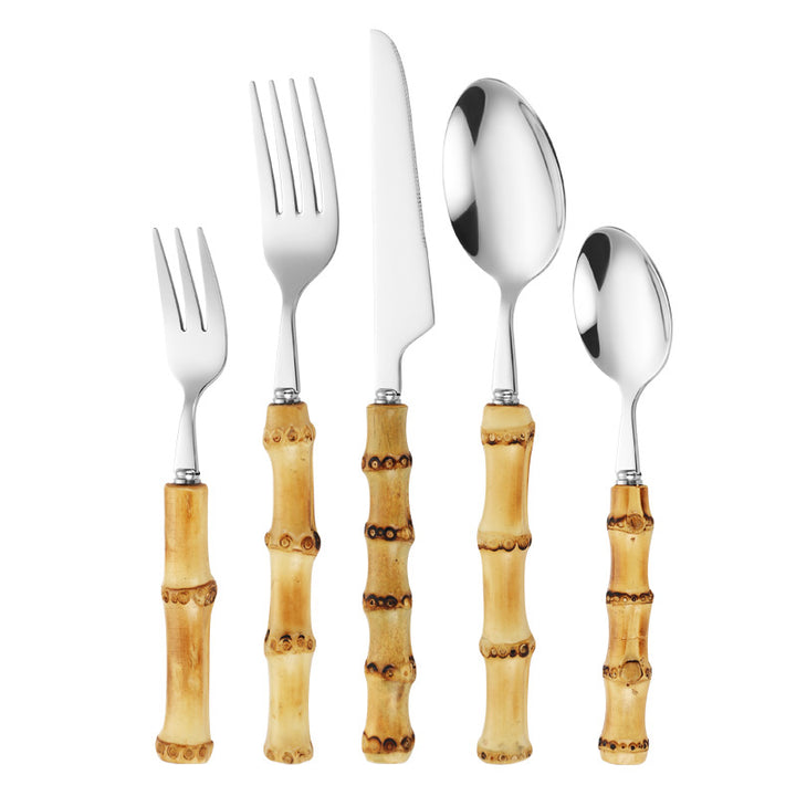 Bamboo Handle Salad Fork Stornfield