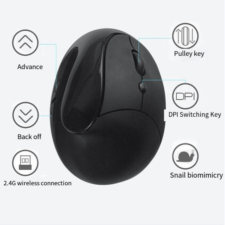 Ergonomic Wireless Mouse Stornfield