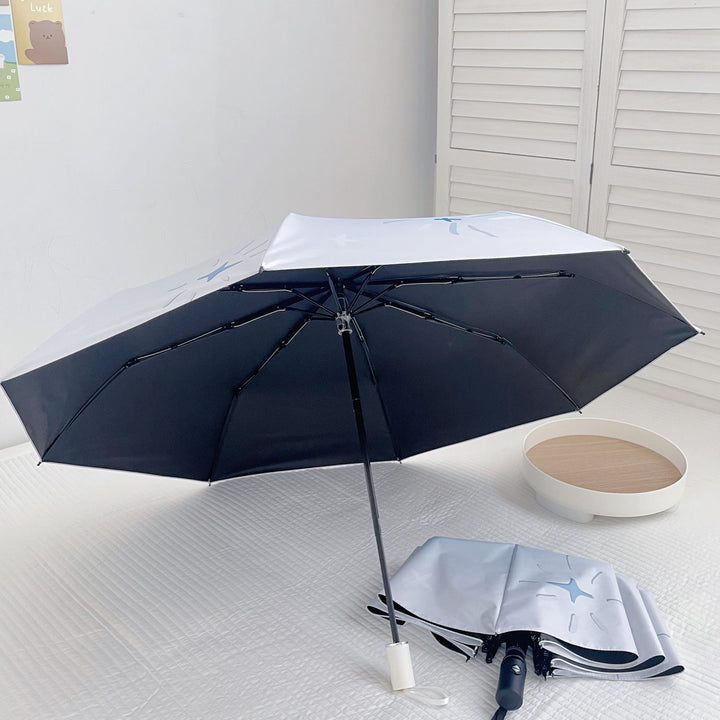 Women's foldable umbrella with innovative opening mechanism Stornfield