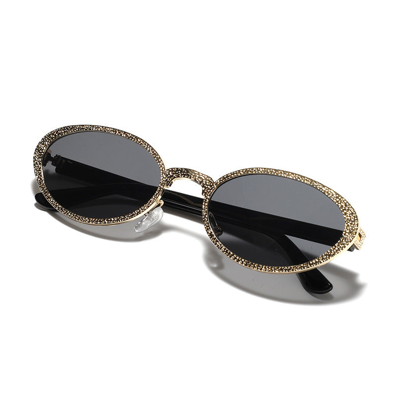 Women Glamorous Sunglasses with Sparkling Frame Decoration Stornfield