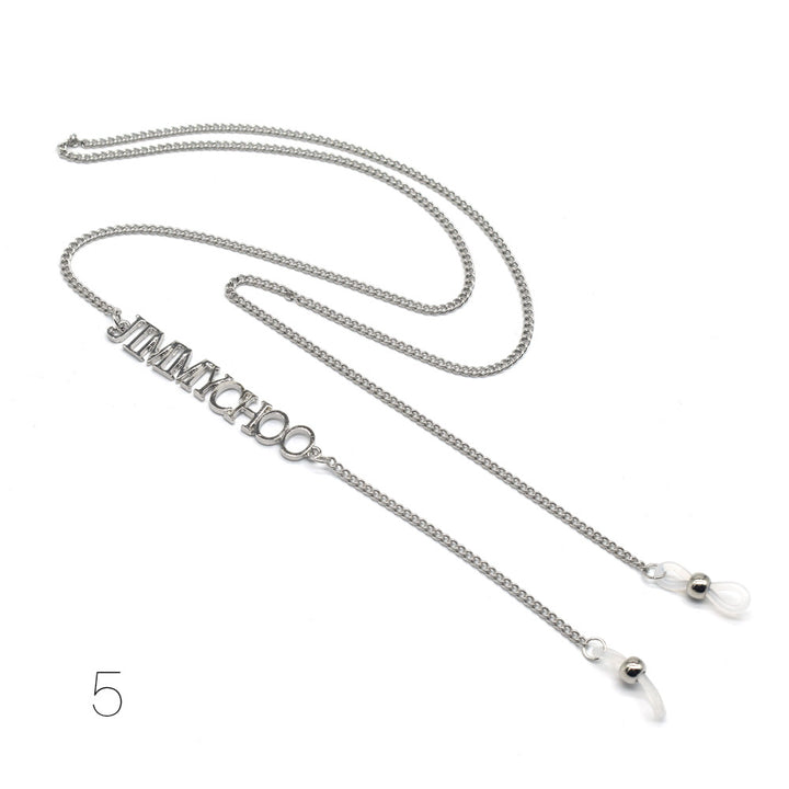 Adjustable Silver Eyewear Chain Stornfield