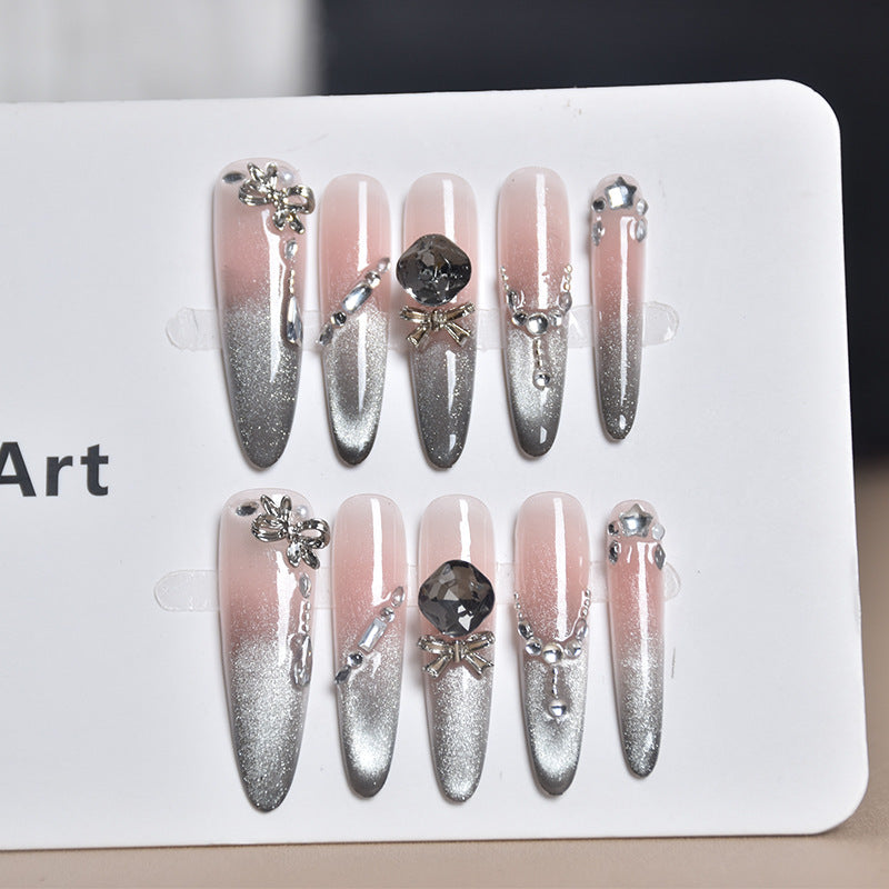 Artistic Press-On Nail Set Stornfield