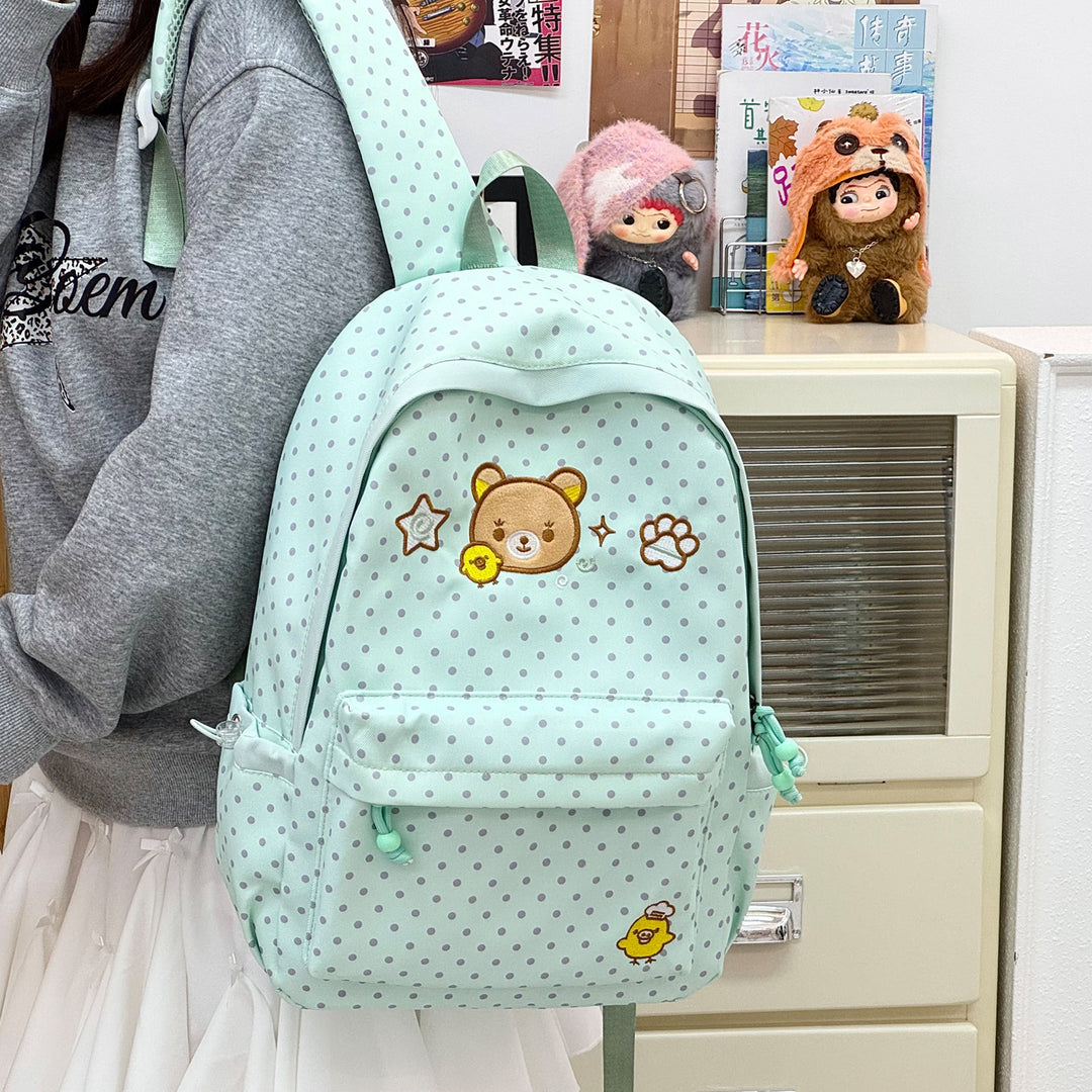 Cute Illustrated Animal-Themed Backpack Stornfield