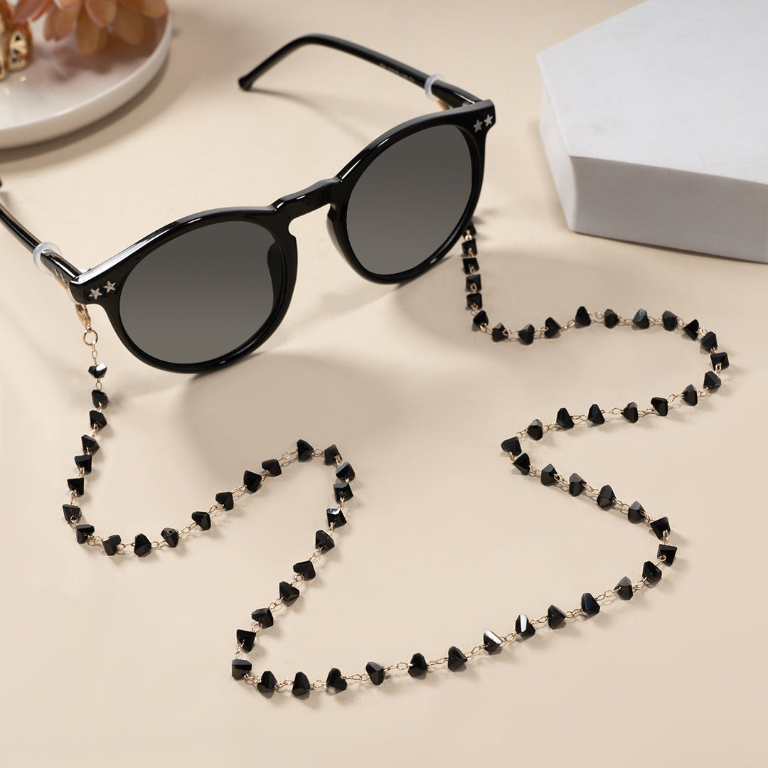 Chic Geometric Beaded Eyewear Holder Stornfield