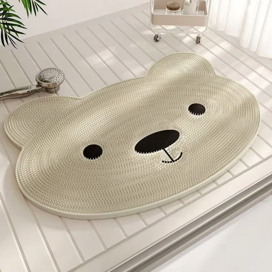 Cute Bear Design Shower Mat Stornfield