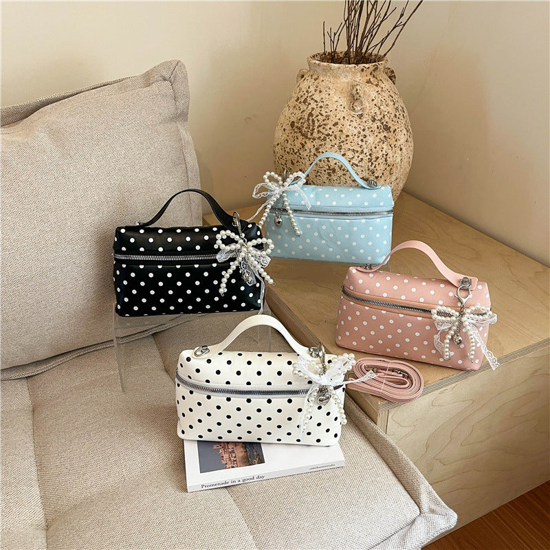 Polka Dot Cosmetic Pouch