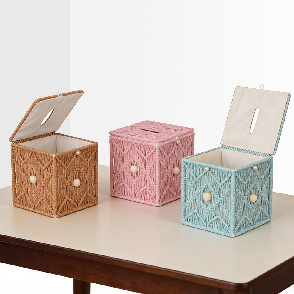 Macrame Storage Box Stornfield