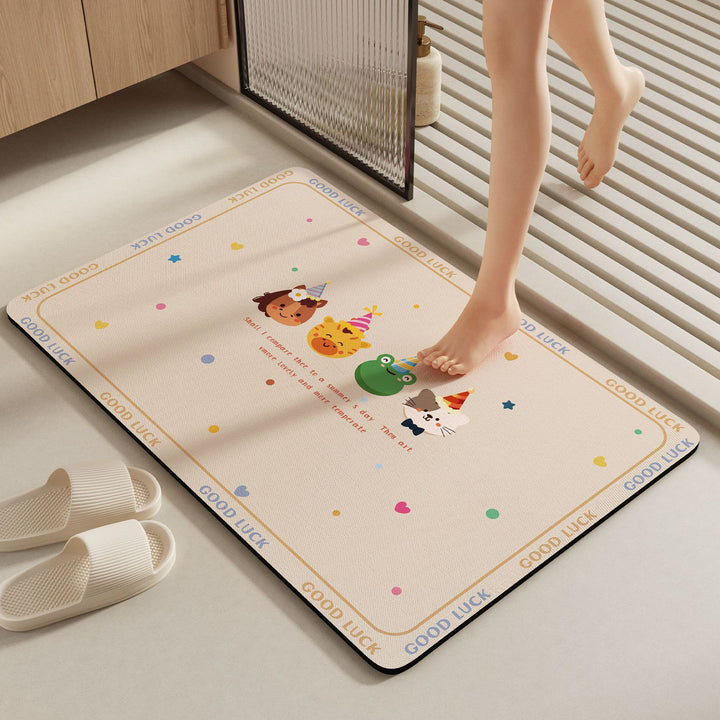 Cute Animal-Themed Bathroom Mat Stornfield