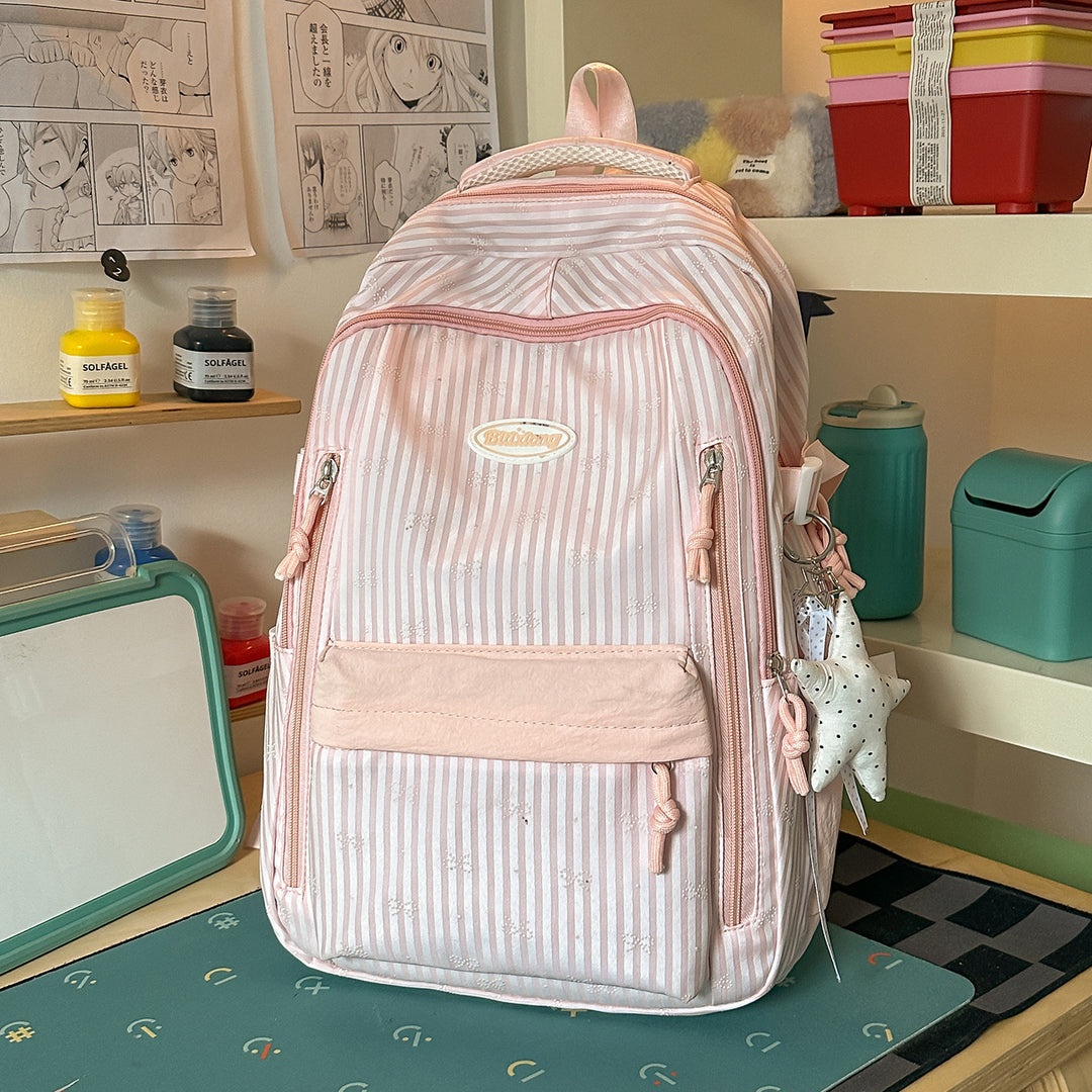 Stylish Striped Backpack Stornfield
