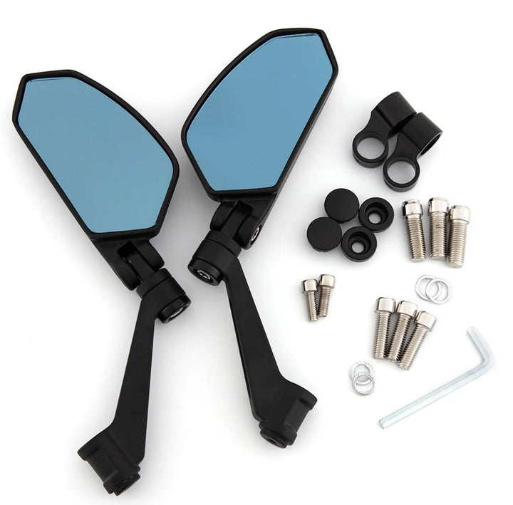 Premium Adjustable Rearview Motorcycle Mirrors Stornfield