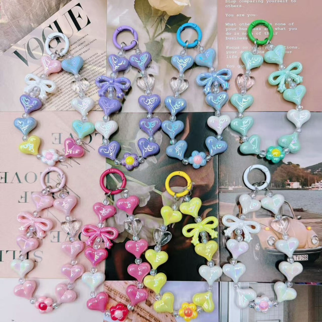 Decorative Heart-Shaped Keychain Stornfield