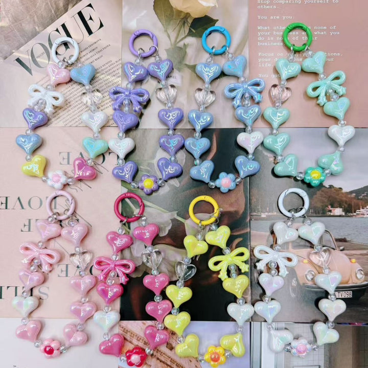 Decorative Heart-Shaped Keychain Stornfield