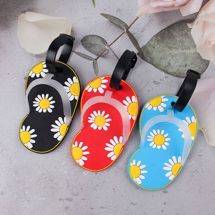 Fun Floral Flip-Flop Luggage Tag Stornfield