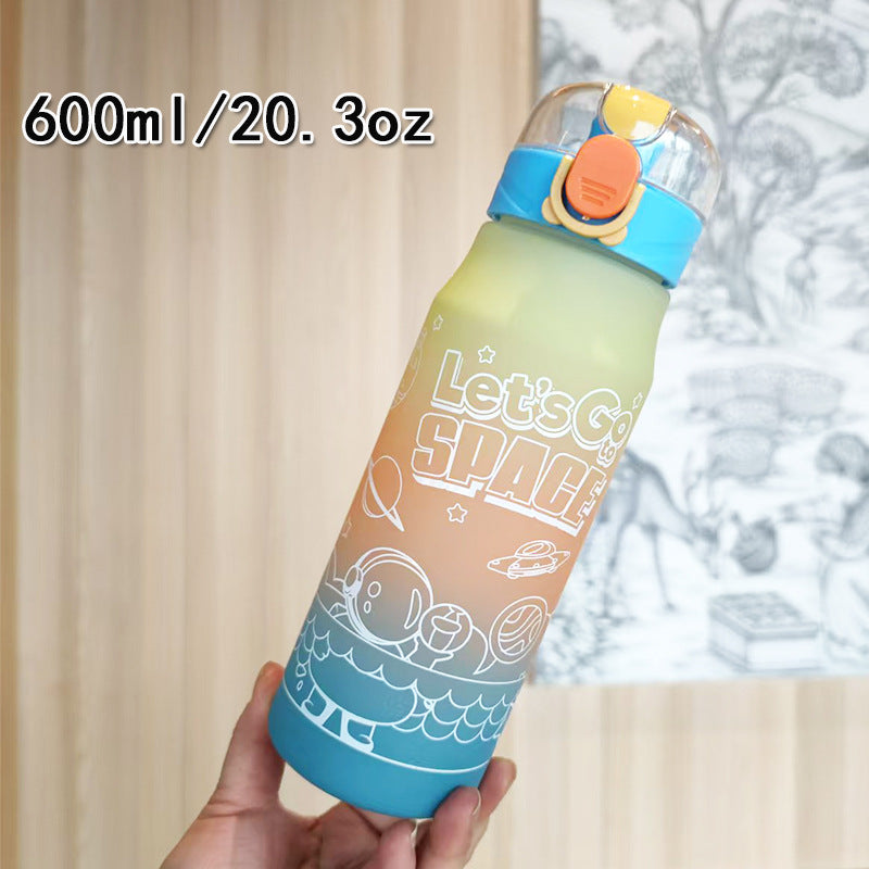 Ladies creative water bottle in space design Stornfield