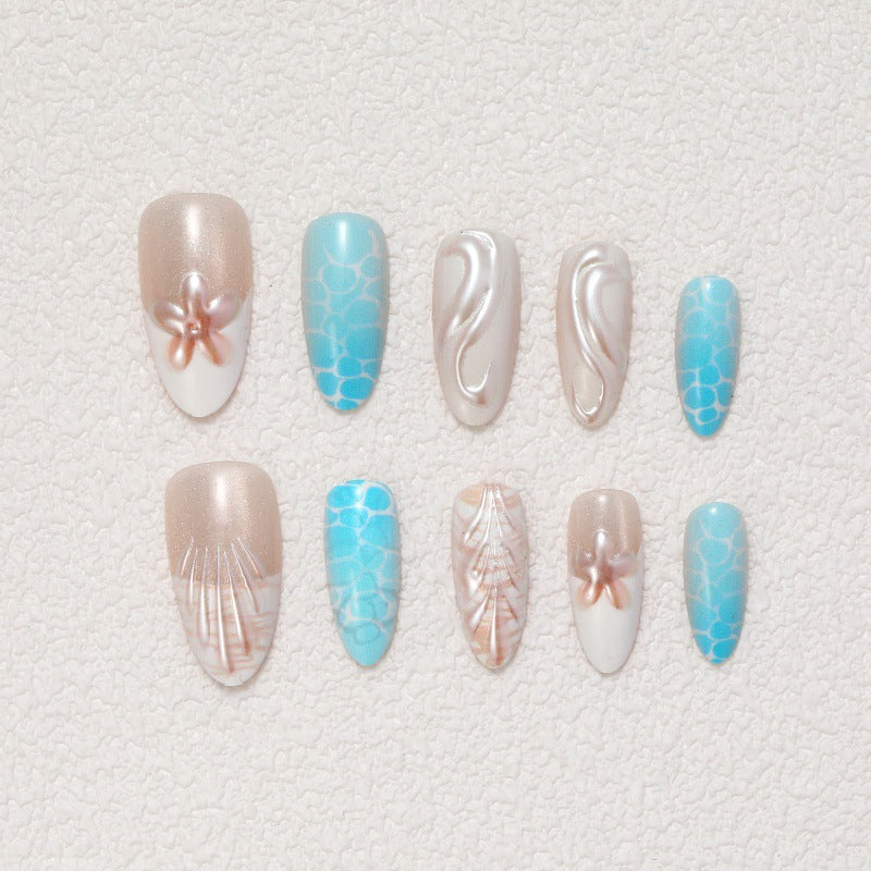 Exclusive art nails with maritime accents Stornfield