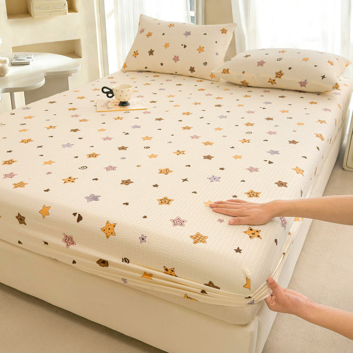 Soft Printed Mattress Protector