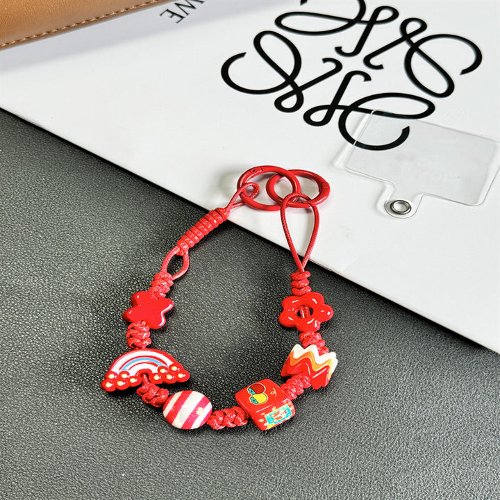 Playful Themed Bead Keychain Stornfield