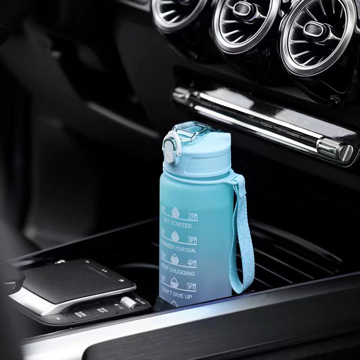 Women's Motivational Water Bottle with Time Markers Stornfield