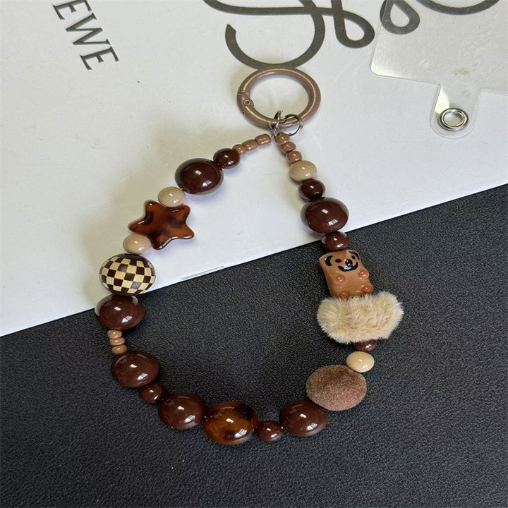 Decorative Beaded Keychain Holder Stornfield