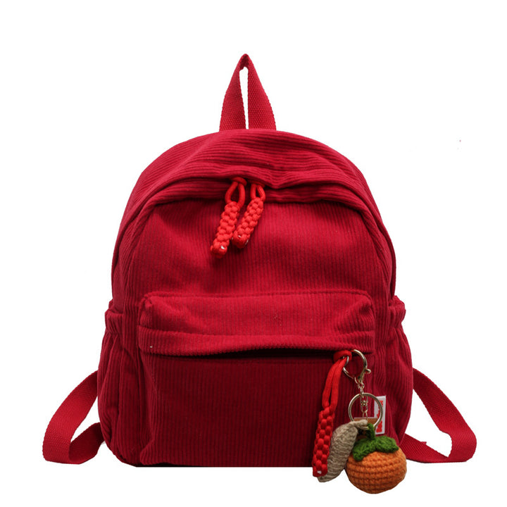Corduroy Casual Mini School Backpack Stornfield