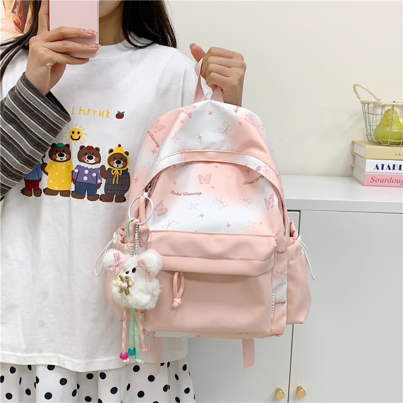 Butterfly Print Backpack Stornfield