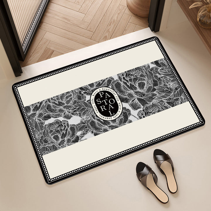 Decorative Motivational Bath Mat Stornfield