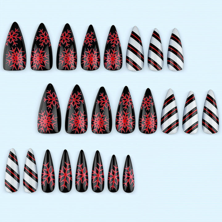 Creative Nail Art with Geometric Design Stornfield